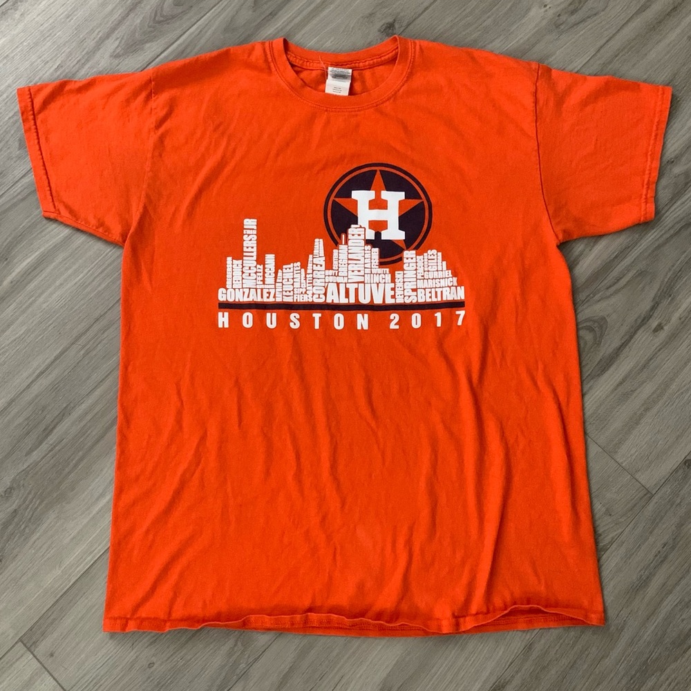 2017 Houston Astros Cityscape T-shirt